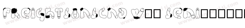 FreightSansCnd W03 Semi字体转换